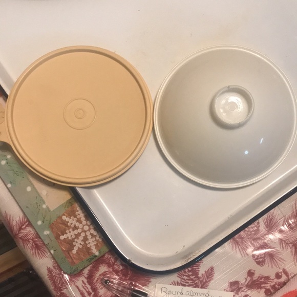 Vintage Tupperware Chip & Dip Tray - Picture 7 of 11